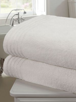 So Soft 2 Piece Towel Bale White