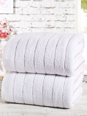 Sandringham 2 Piece Towel Bale White