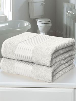 Windsor 2 Piece Towel Bale White