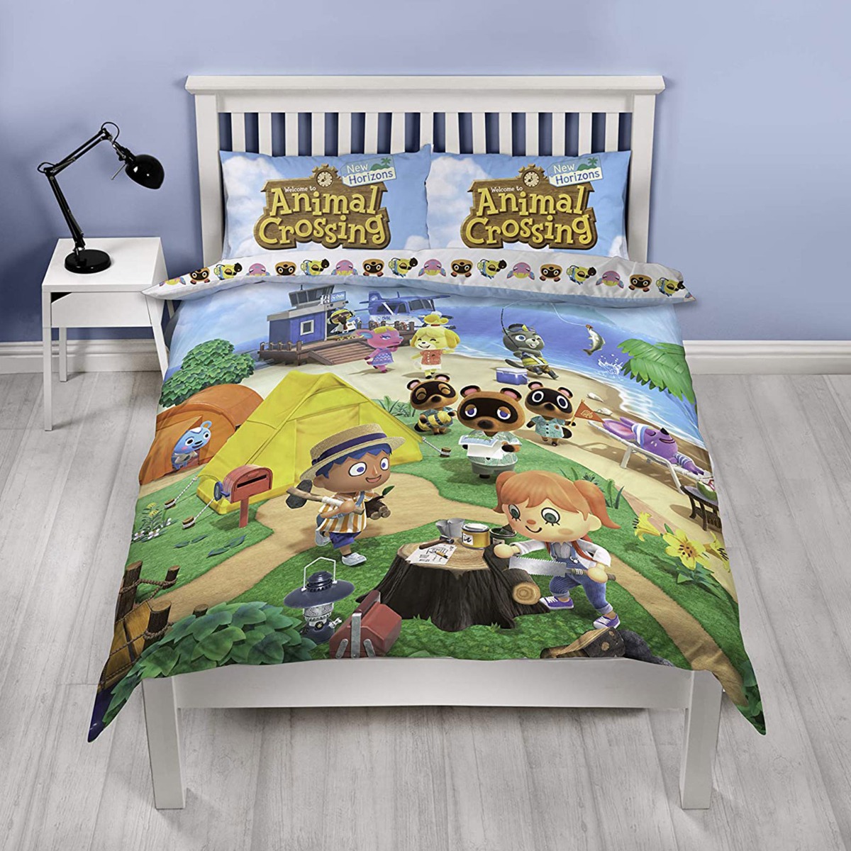 Animal Crossing Double Duvet Cover and Pillowcase Set