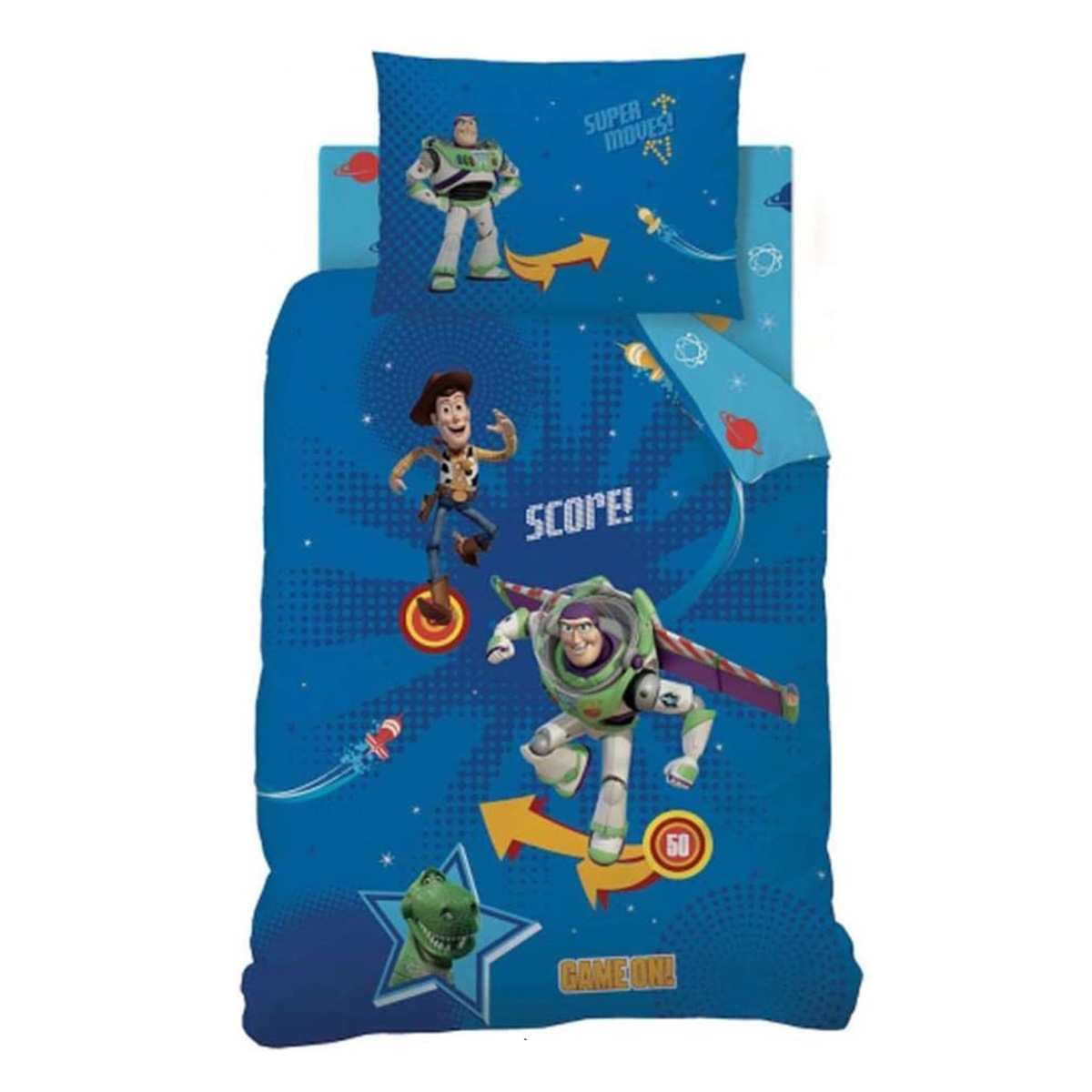 Toy Story Pinball Single Duvet Cover Set
