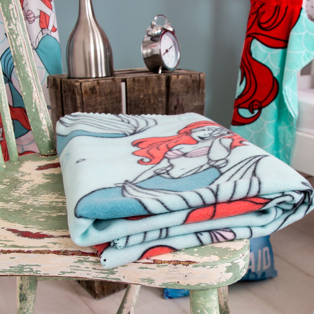 Disney Princess Ariel Oceanic Fleece Blanket