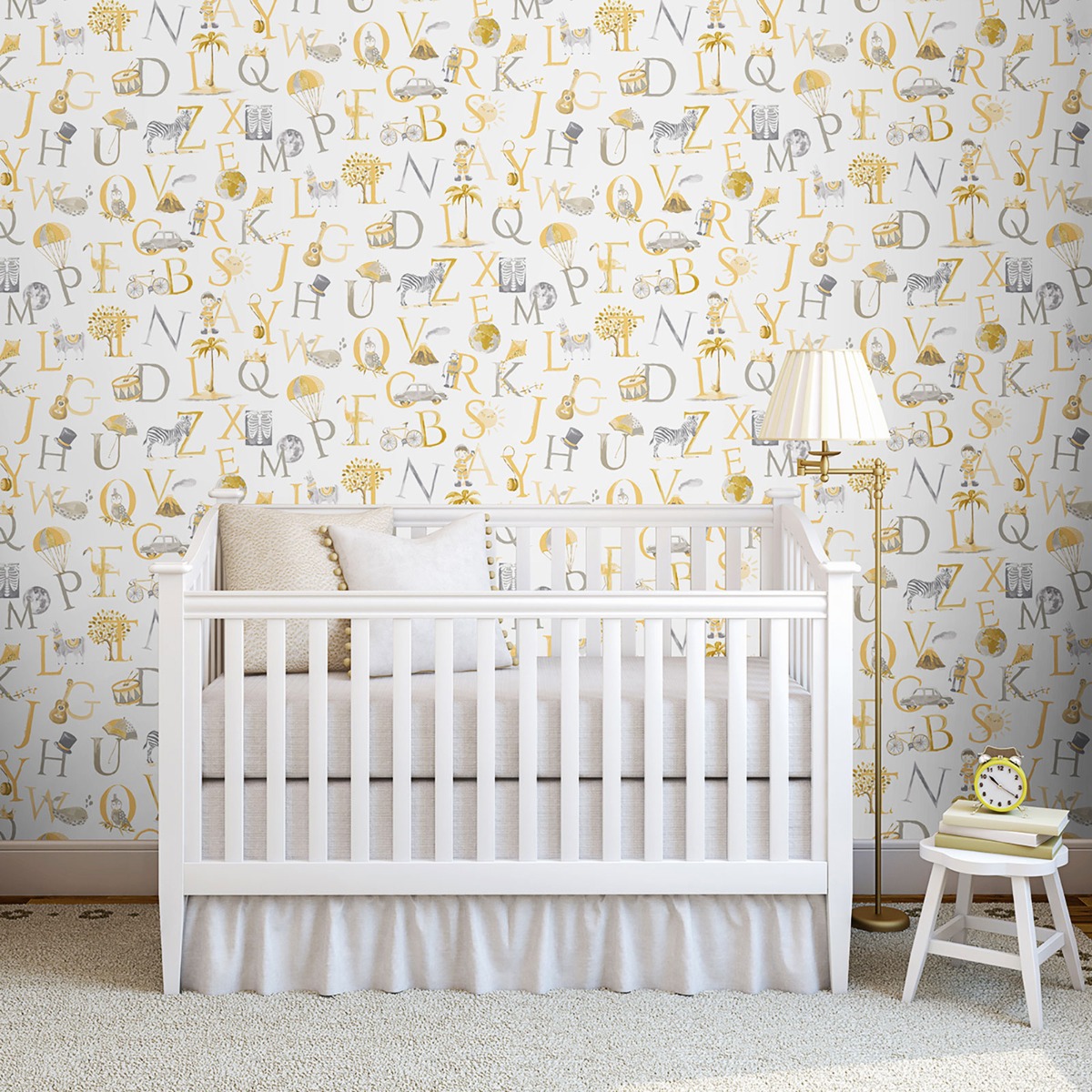 Gender Neutral Nursery Fabric Wallpaper and Home Decor  Spoonflower