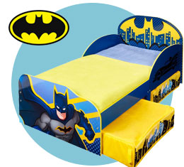 Batman toddler bed with storage
