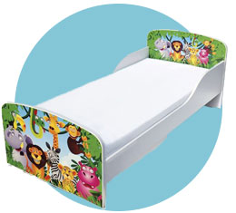 Jungle toddler bed