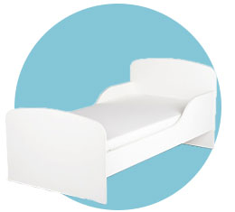 Price right home white toddler bed